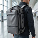 Mochila De Viaje Con Sistema De Compresión Al Vacío Y Capacidad Ampliable - Packzilla